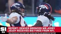 Broncos WR Jerry Jeudy Fined By NFL