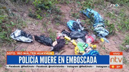 Policía muere en emboscada con narco en un operativo de  San Ignacio
