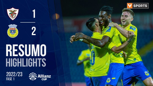 Highlights: Santa Clara 1-2 FC Arouca (Taça da Liga 22/23 - Fase 1 - Jornada 5)