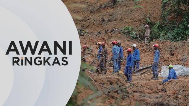 AWANI Ringkas: 21 mangsa maut tanah runtuh