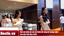 Dàn mỹ nhân đọ sắc tại thảm đỏ công bố vương miện Hoa hậu Việt Nam 2022.