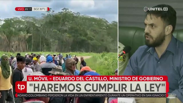 Solo cinco nuevos aprehendidos en operativos contra avasallamientos en Santa Cruz