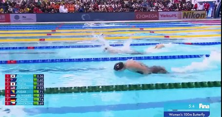 Lana Pudar 100m delfin kvaliffikacije