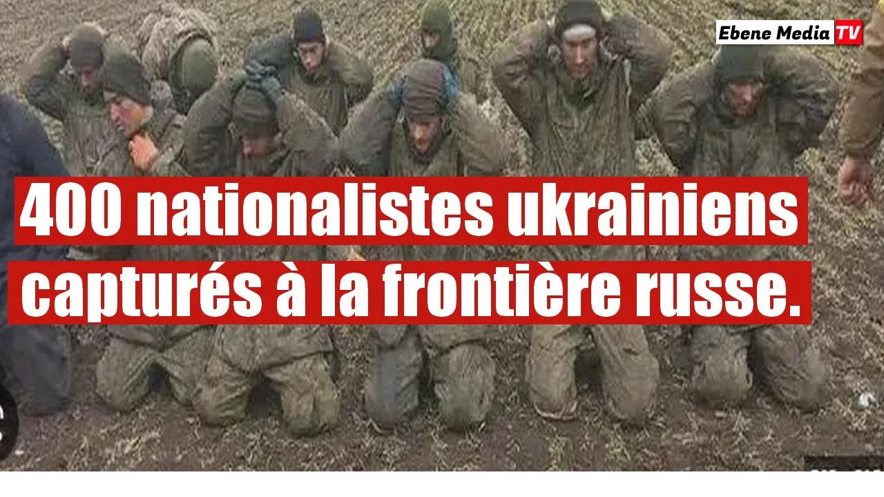 Plus de 400 nationalistes ukrainiens capturés par l`Armée Russe.