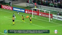 Verdão bate o Peñarol com gol aos 45 minutos do 2º tempo