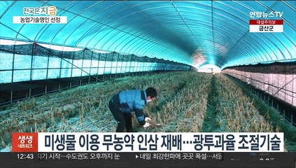 국내 최고 농사의 달인…'농업기술명인' 선정