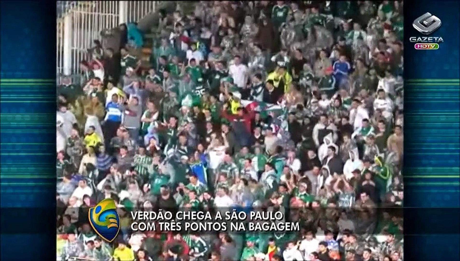 Palmeirenses comemoram vitória e boa fase na Série B
