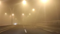 Ankara’da yoğun sis: Görüş mesafesi 50 metreye kadar düştü