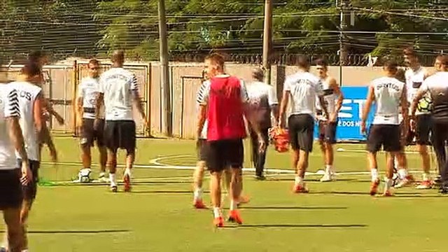 Treino do Santos - 1104