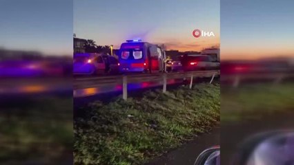 Büyükçekmece Güzelce E-5'te kaza: 1 ölü