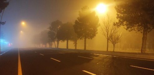 ANKARA'DA YOĞUN SİS ETKİLİ OLDU