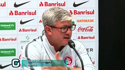 Coletiva do técnico Odair Hellmann após vitória do Inter na Maracanã
