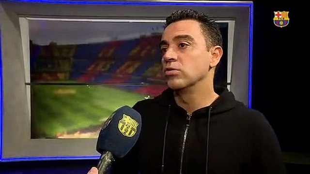 Xavi se deshace en elogios hacia la figura de Sergio Busquets / FCB