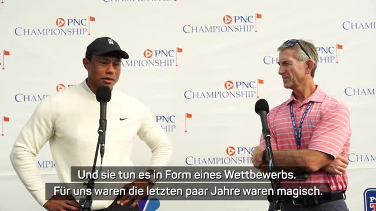Woods "freut sich" auf Turnier mit Sohn