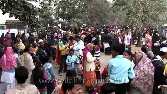 Shia Muslims performing Muharram possession at Imambara