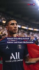 Pria Mirip Achraf Hakimi Jadi Kasir McDonalds, Warganet: Hakimi Parung Panjang Itu Mah
