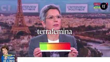 Sandrine Rousseau se sert du "violentomètre" pour illustrer l'affaire Quattenens