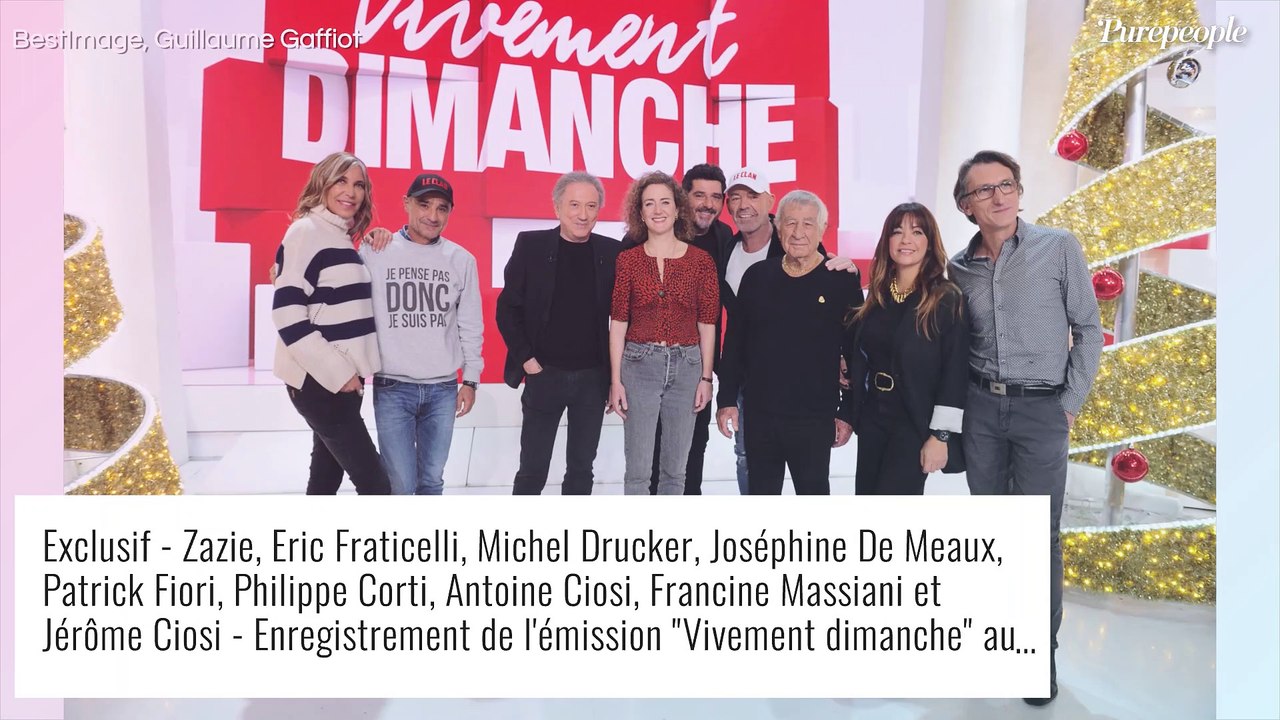 Vivement dimanche : Qui sont les invités du 18...