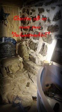 #short chantier en cours salle de bain dark western a suivre...!