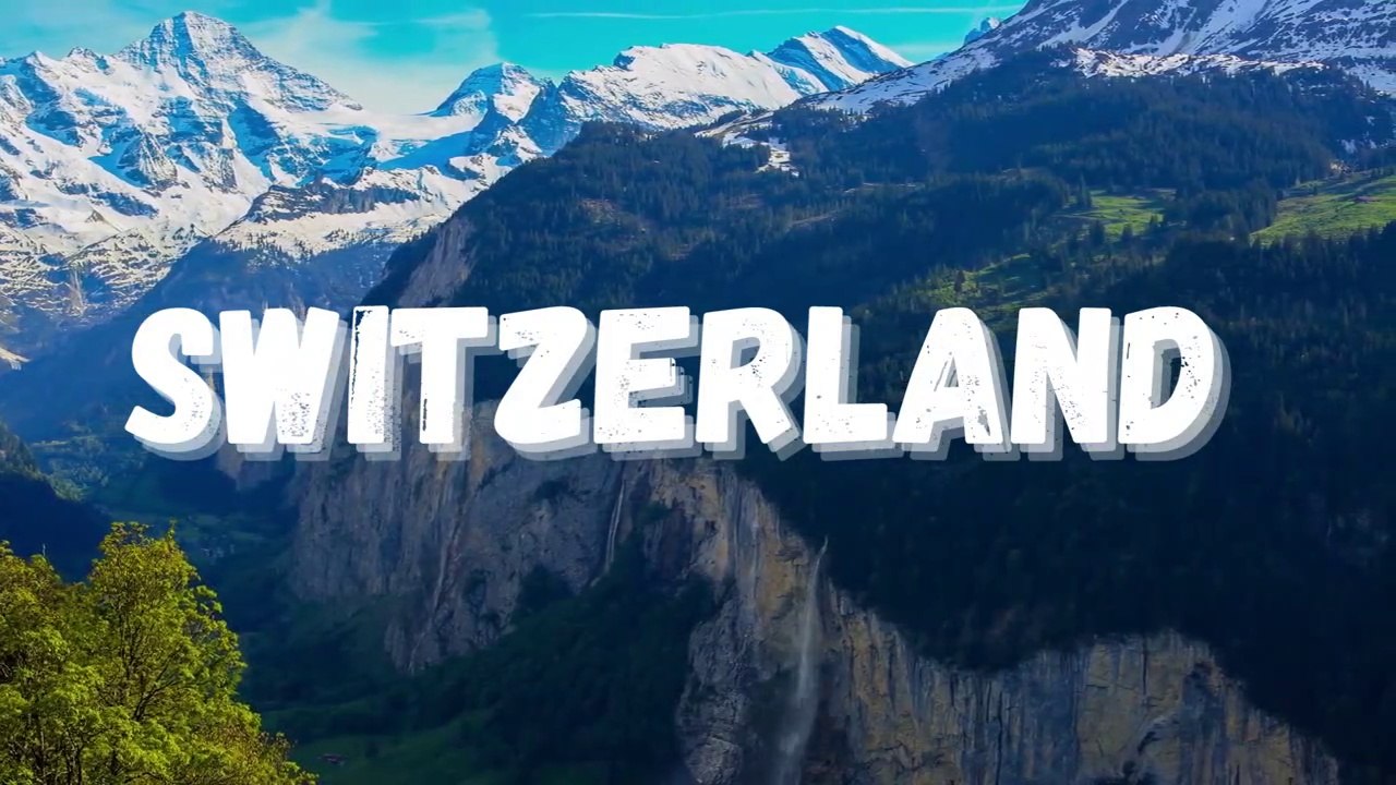 Switzerland Beautiful Place in 4K Ultra HD