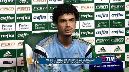 Marcelo Oliveira esconde a escalação do Verdão para “o jogo do ano”