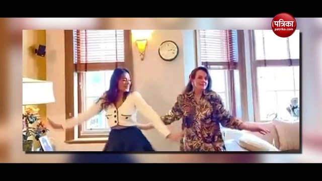 आज कल तेरे मेरे प्यार के चर्चे सॉन्ग पर मुमताज ने किया डांस, सलमान खान ने लुटाया प्यार