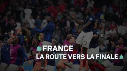 France - La route vers la finale