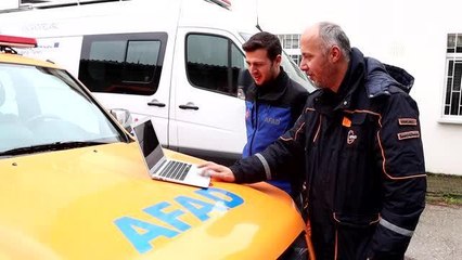 Kırklareli'nde AFAD personeli AA'nın Yılın Fotoğrafları oylamasına katıldı