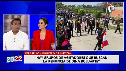 Ministro José Tello: "Dina Boluarte está demostrando que no se aferra al cargo"