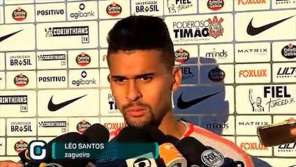 Entrevista com o zagueiro Léo Santos