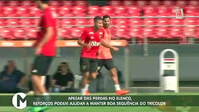 Reforços podem ajudar a manter boa sequência do Tricolor