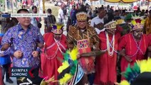 Masyarakat Gelar Pesta Rakyat Sambut PJ Gubernur Papua Barat Daya