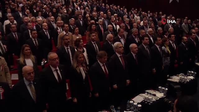 CHP Genel Başkanı Kemal Kılıçdaroğlu, Türk Demokrasi Vakfı'nın düzenlediği Demokrasi Şurası etkinliğine katıldı