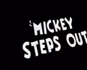 Mickey Mouse Sound Cartoons (1931) - Mickey Steps Out