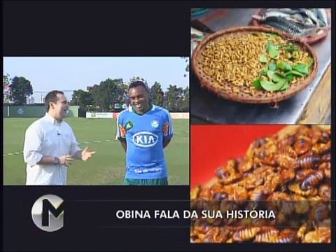 Atacante Obina explica origem de apelido e fala sobre seu passado