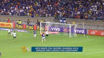 Palmeiras volta atenções para clássico contra Corinthians