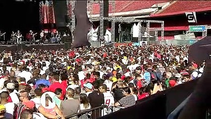 Assista a festa de apresentação da volta de Kaká ao Tricolor