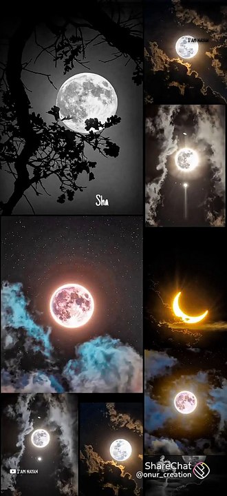 Chand chupa badel main status .