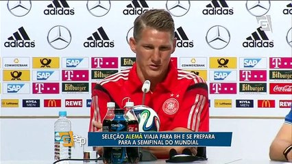Alemanha se prepara para enfrentar o Brasil
