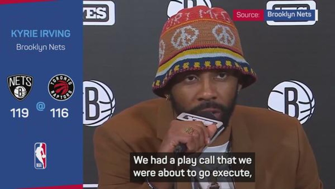 Irving reveals VanVleet trash talk in Nets win