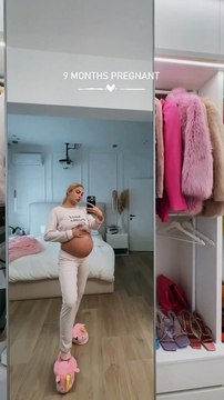 Οι αλλαγές στο σώμα της Ιωάννας Τουύνη στον 9ο μήνα της εγκυμοσύνης της 