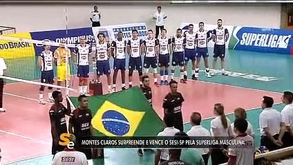 Montes Claros surpreende e vence Sesi na superliga