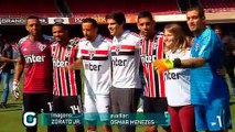 São Paulo vence jogo treino e apresenta novo uniforme no Morumbi