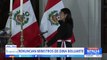 Se profundiza la crisis en Perú tras la renuncia de dos ministros del gabinete de Dina Boluarte