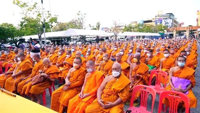 คณะสงฆ์นครปฐม 509 รูป เจริญพระพุทธมนต์ถวายแด่ เจ้าฟ้าพัชรกิติยาภาฯ