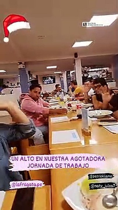 Magaly también ofreció almuerzo navideño a sus trabajadores: “Un alto en nuestra jornada de trabajo”