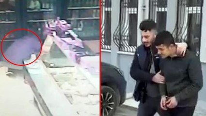 Şanlıurfa'da güvenlik kameralarına yakalanan büfe hırsızı yakalandı