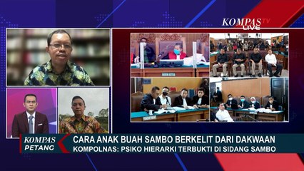 Anak Buah Sambo Saling Bantah soal Perintah, Apa Ini Jadi Strategi untuk Menyelamatkan Diri?