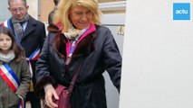 La ministre déléguée Dominique Faure en visite à Brûlon