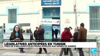 Législatives anticipées en Tunisie • FRANCE 24